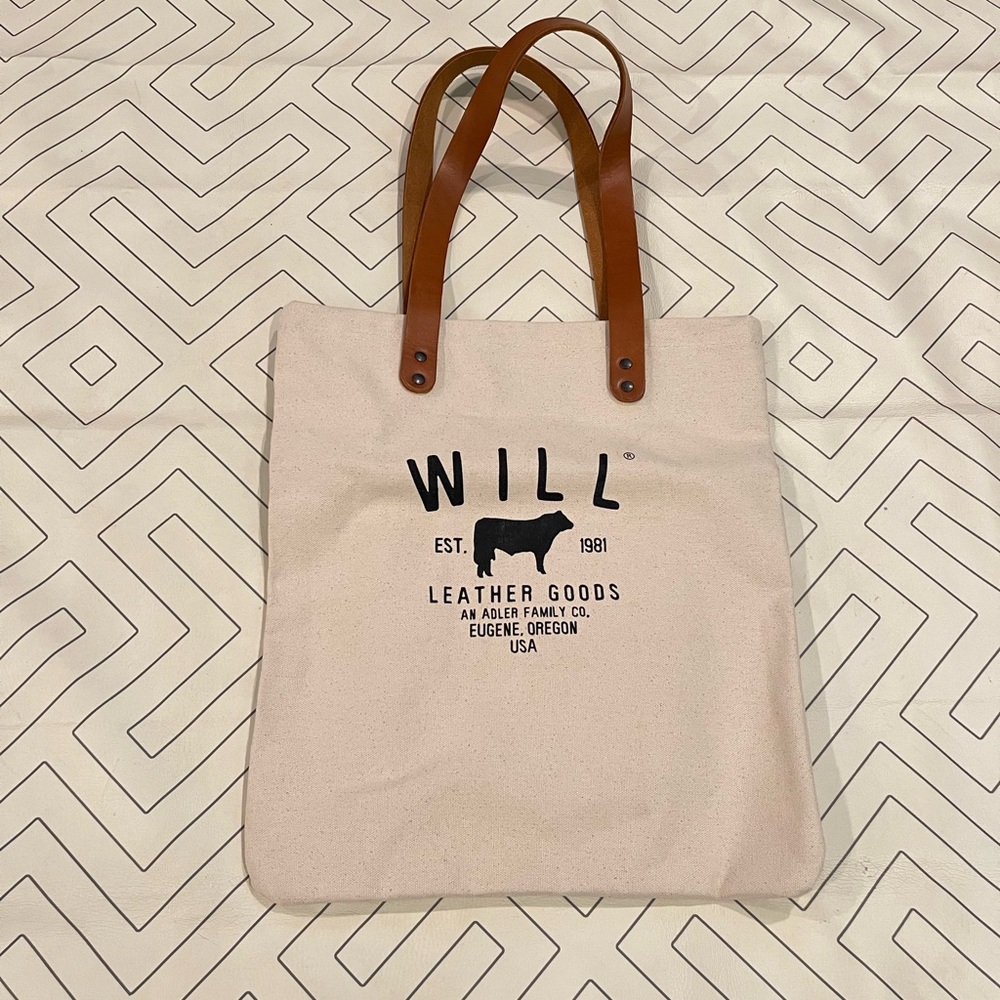Will Leather Goods Canvas Tote